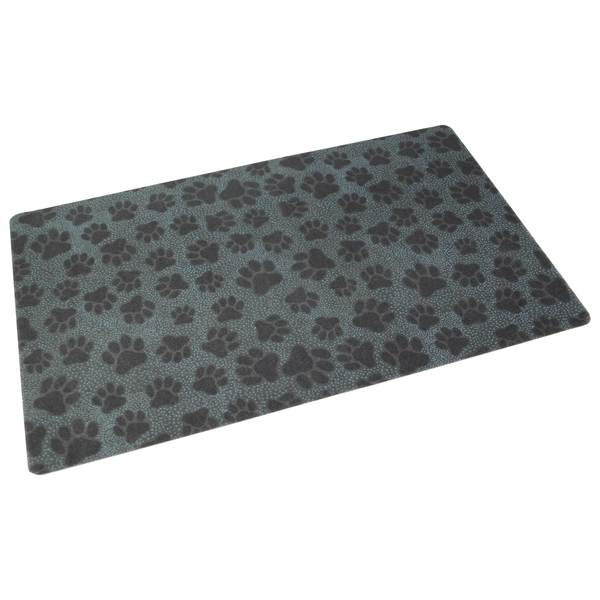 Drymate Drymate PPM1220PDB Pet Bowl Placemat - 12" x 20", Dots Black PPM1220PDB